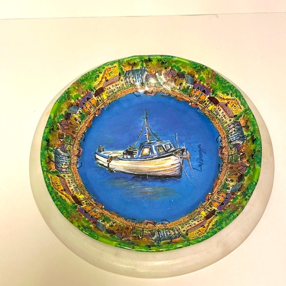 222 FIFTH MELAMINE SAGE BOAT SERVING BOWLS - pair of 2 bowls - Picture 5 of 16